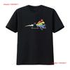 Cartoon Eevees Characters T Shirt Evolution Dark Prism Side Triangle Rainbow Vintage Washed Vin