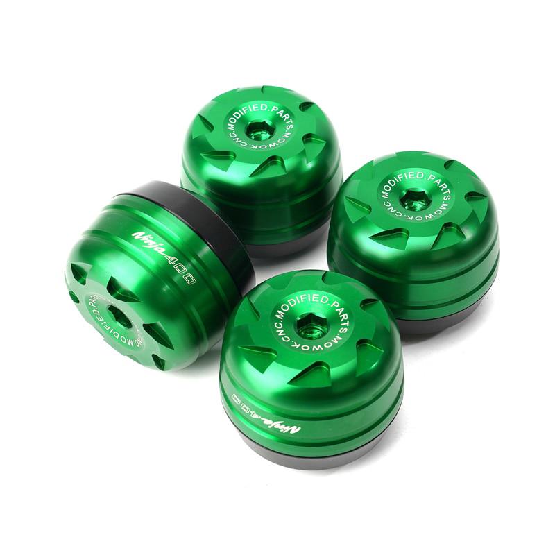 Motorcycle Accessories For KAWASAKI NINJA 400 NINJA400 2018- Front Rear Wheel Fall Prevention Cap Crash Protector