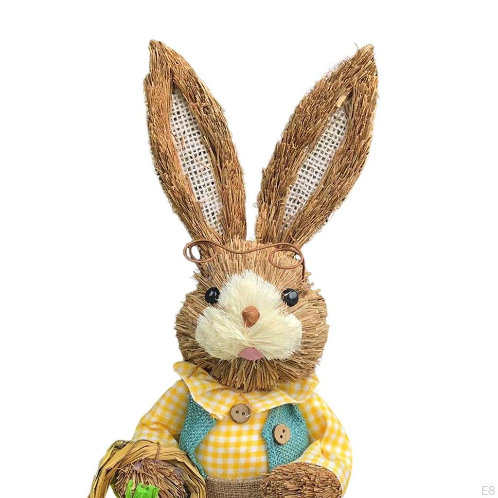 Figurine Bunny Statue Animal Sculpture for Garden Office Party Decoration