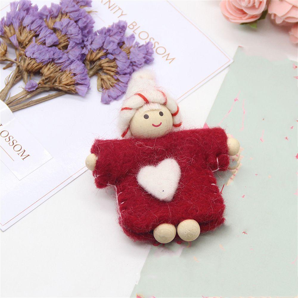 Xmas Tree Elf Merry Christmas Wool Felt Christmas Ornament Christmas Decorations Christmas Doll