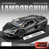 1/32 Scale Lamborghini Revuelto Alloy Diecast Model Car Sound Light Children Toys Collection Hobbies Gifts with Boys Kids Present A893