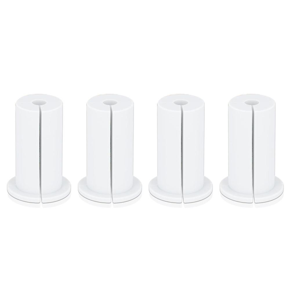 4PCS 1*2in Cable Routing Kit Rubber Ethernet Cable Grommet for Starlink Protecting Wires