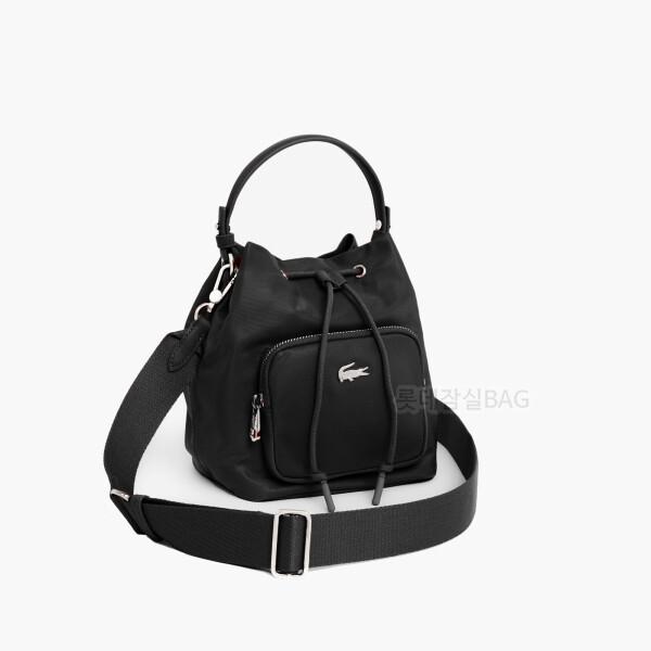 Lacoste Izzie Nylon Bucket Crossbody Bag Model Nf4553y56g