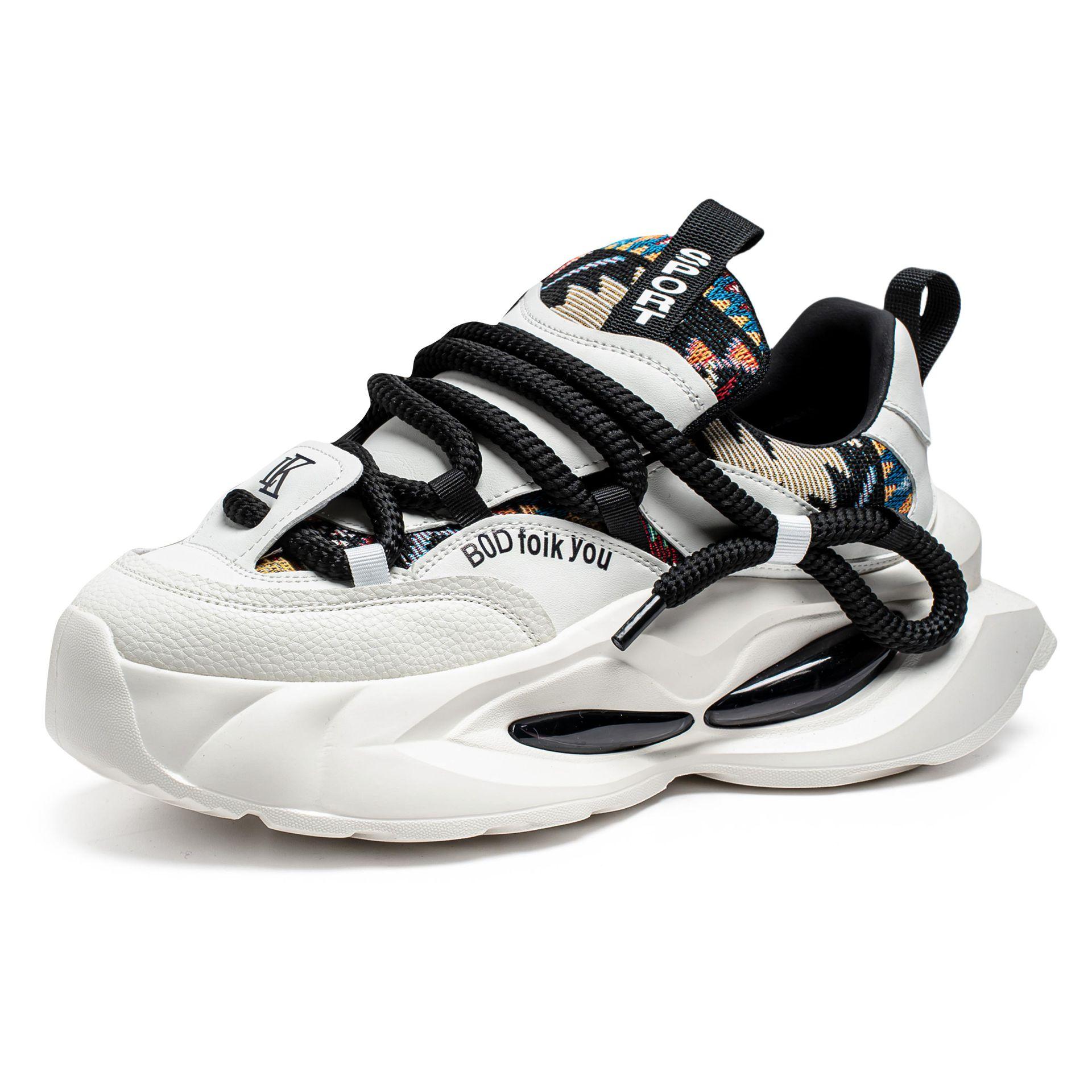 

Trendy shoes platform dad shoes spring and autumn new heightened platform casual sports shoes men s teenagers personalized men s shoes 39