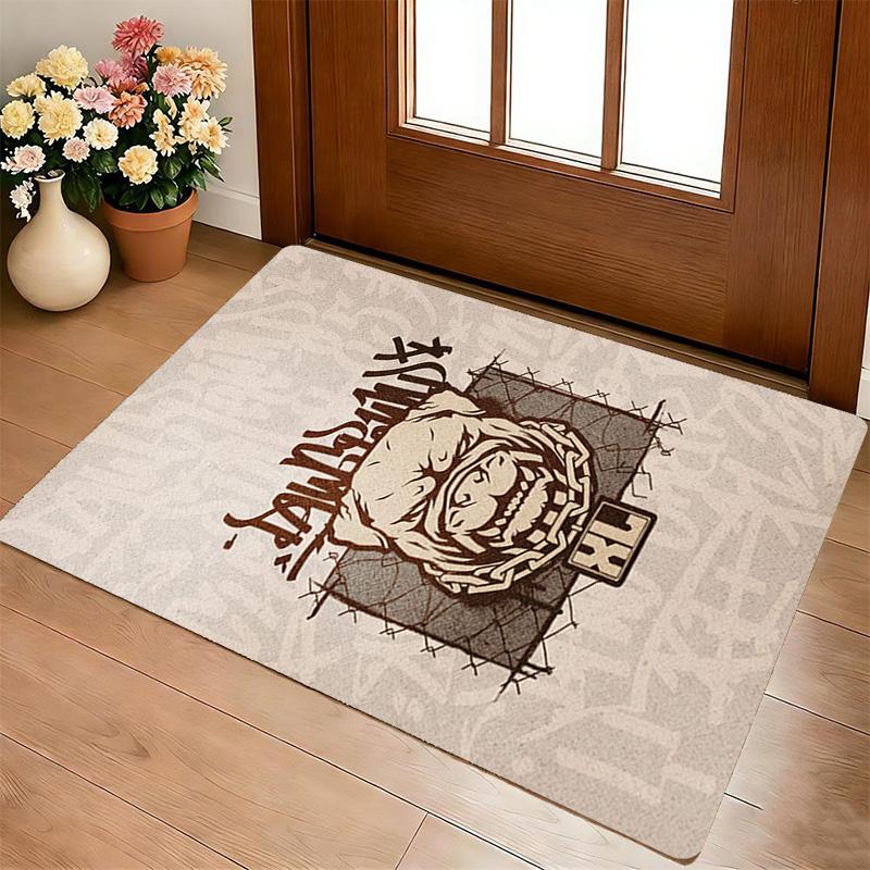 Bully Alert Living Room Nonslip Area Rug Soft Carpet For Bedroom Game Playroom Sofa Office Home Decor Doormat Christmas Gift C10237