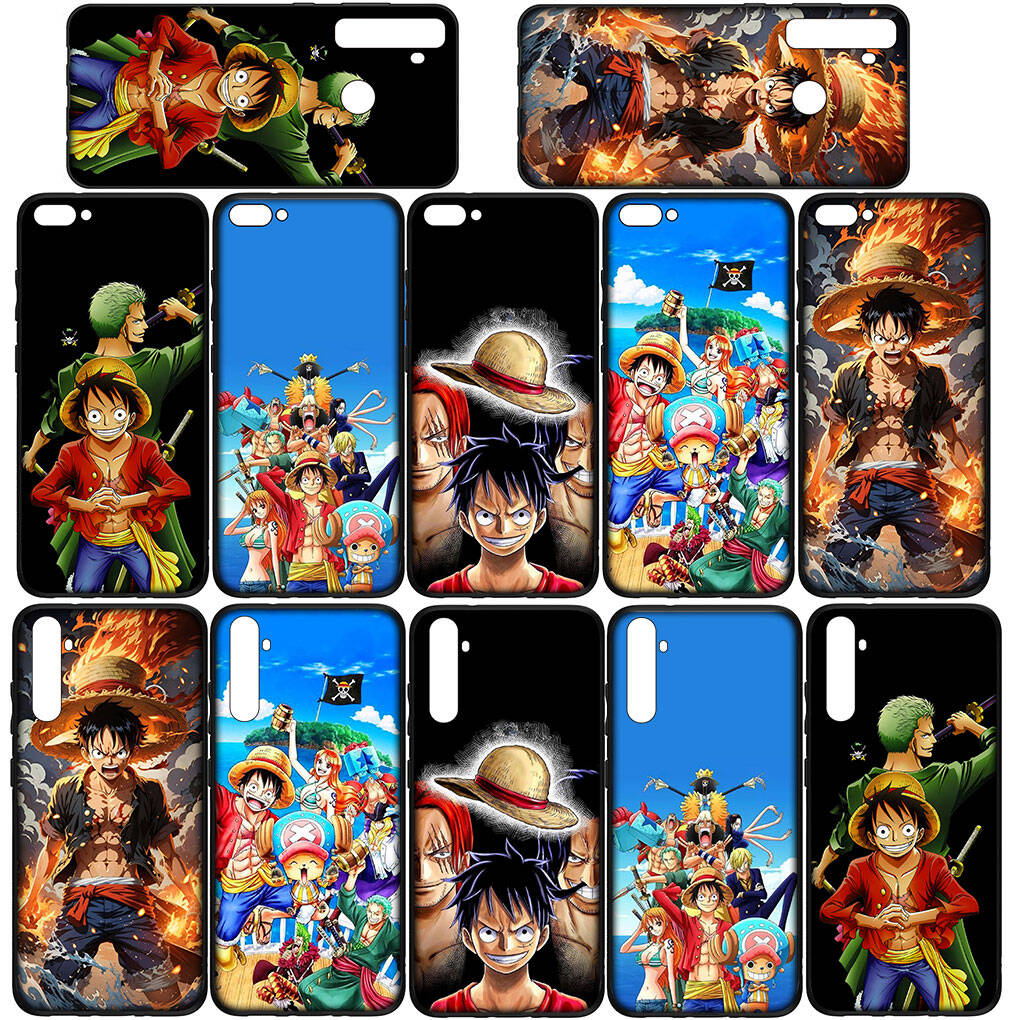 Case for iPhone 17 15 16 Plus Xiaomi Poco X7 X6 F8 F7 C85 C75 C71 Redmi Note 14 12 11 13 Pro Max A4 14C 13C 15C Luffy One Pieces Roronoa Zoro Silicone