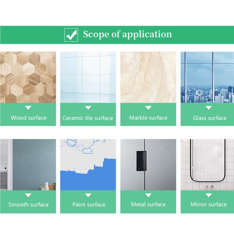 6 buc. 230 mm auto-adeziv 3D perete linie bordură bordura plinte impermeabile tapet autocolant pentru camera de zi decor acasă