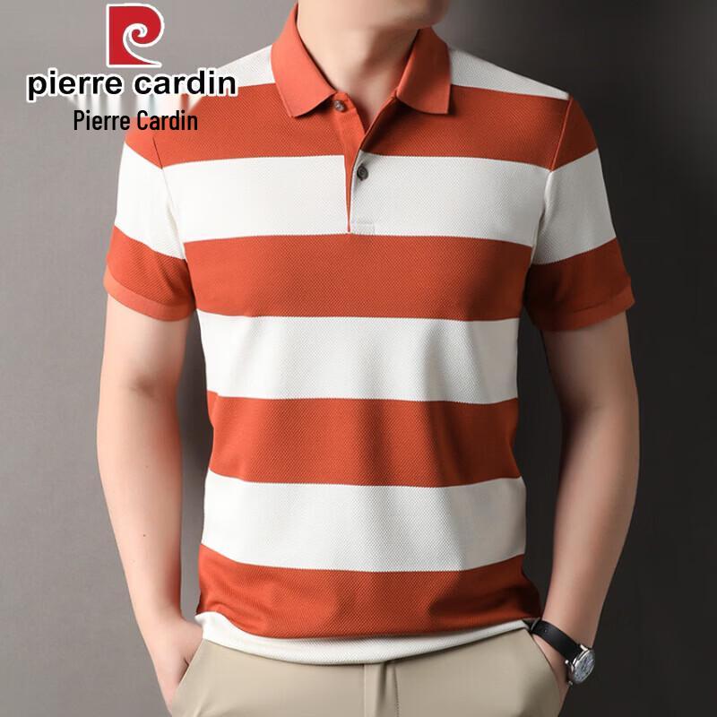 Pierre Cardin Men s Summer Striped Polo Shirt 56