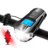 Compteur de Vélo Intelligent & Lumière Rechargeables par USB - Accessoire pour VTT