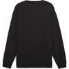 Puma Handwerkliche Modekollektion Einfarbig Offen V-Ausschnitt Einreihiger Strickpullover Unisex-Pullover Schwarz 629967-01