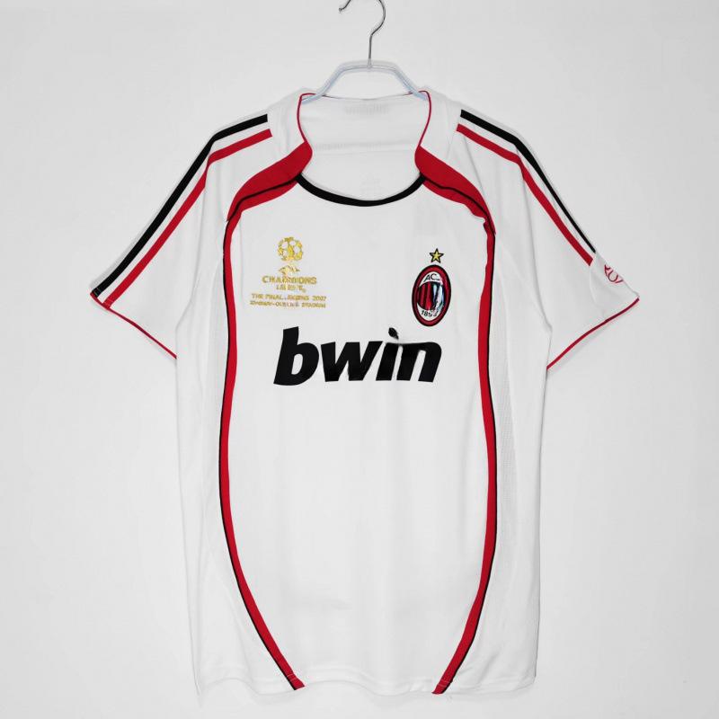 AC Milan retro jersey Inter Midote Flamengo Corinthians Brazilian football jersey S