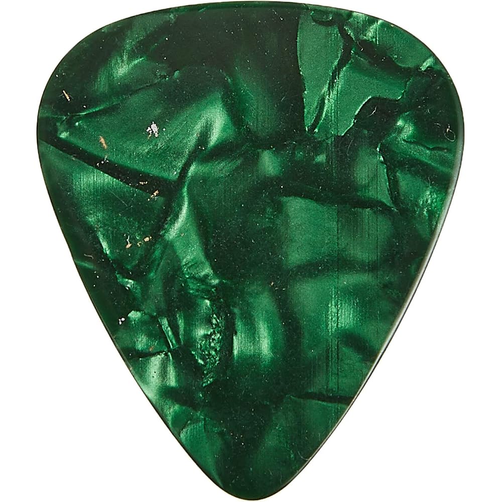 Fender Picks 351 SHAPE PREMIUM PICKS -144 COUNT, MEDIUM GREEN MOTO