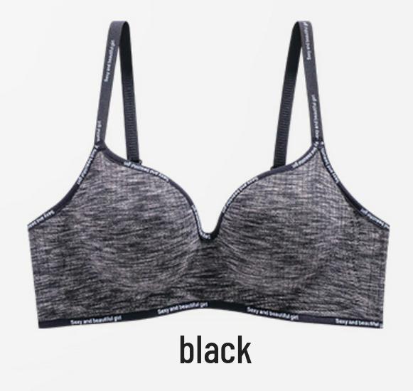 Grenzüberschreitender Damen Push-Up Nahtloser BH: Dick gepolstert, Bügellos, Seitenstütze, Anti-Hänge-Effekt zur Vergrößerung kleiner Brüste