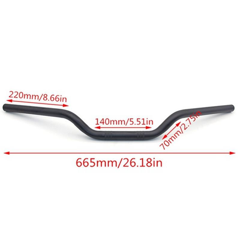 AA92-7/8 Inch 22MM Motorcycle Handlebars Tracker Handle Bars Universal For Sportster XL 883 1200 Bobber  Chopper Softail D
