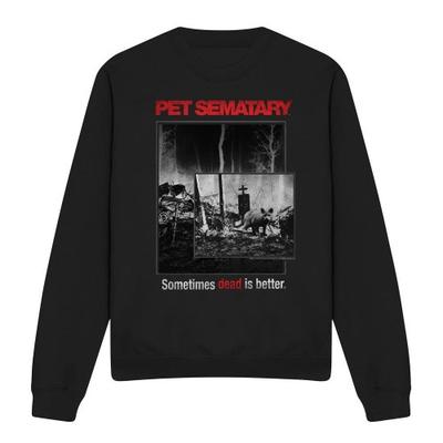 Pet Sematary Unisex Adult Cat Poster Sweatshirt