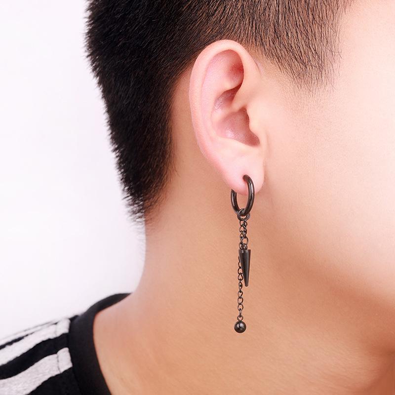 Buy Hip Hop Men earrings Hoop Dangle 