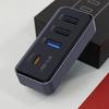 Multi Port Adapter for Electric Vehicle Glove Box Providing 4 in 1 Connectivity USB and Type C Ports Enhanced Experience