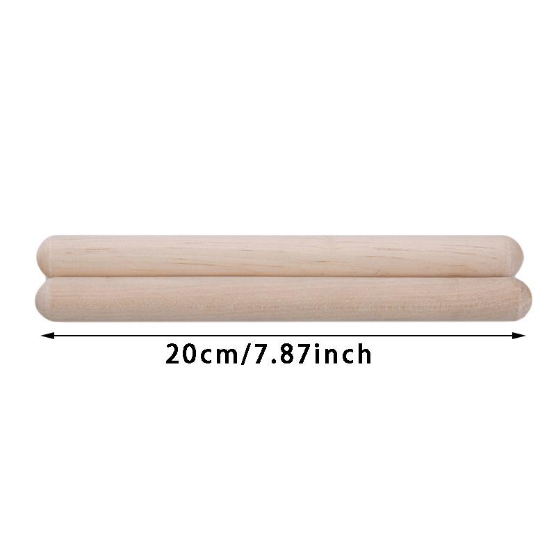 Pairs Children Percussion Instruments School Kindergarten Early Education Teaching Aids Playing Ringing Stick Rhythm Stick