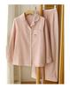 New Couple Pajamas Made of Pure Cotton, Brushed Velvet, High-end Embroidered Home Clothes, All Cotton Long Sleeved Set