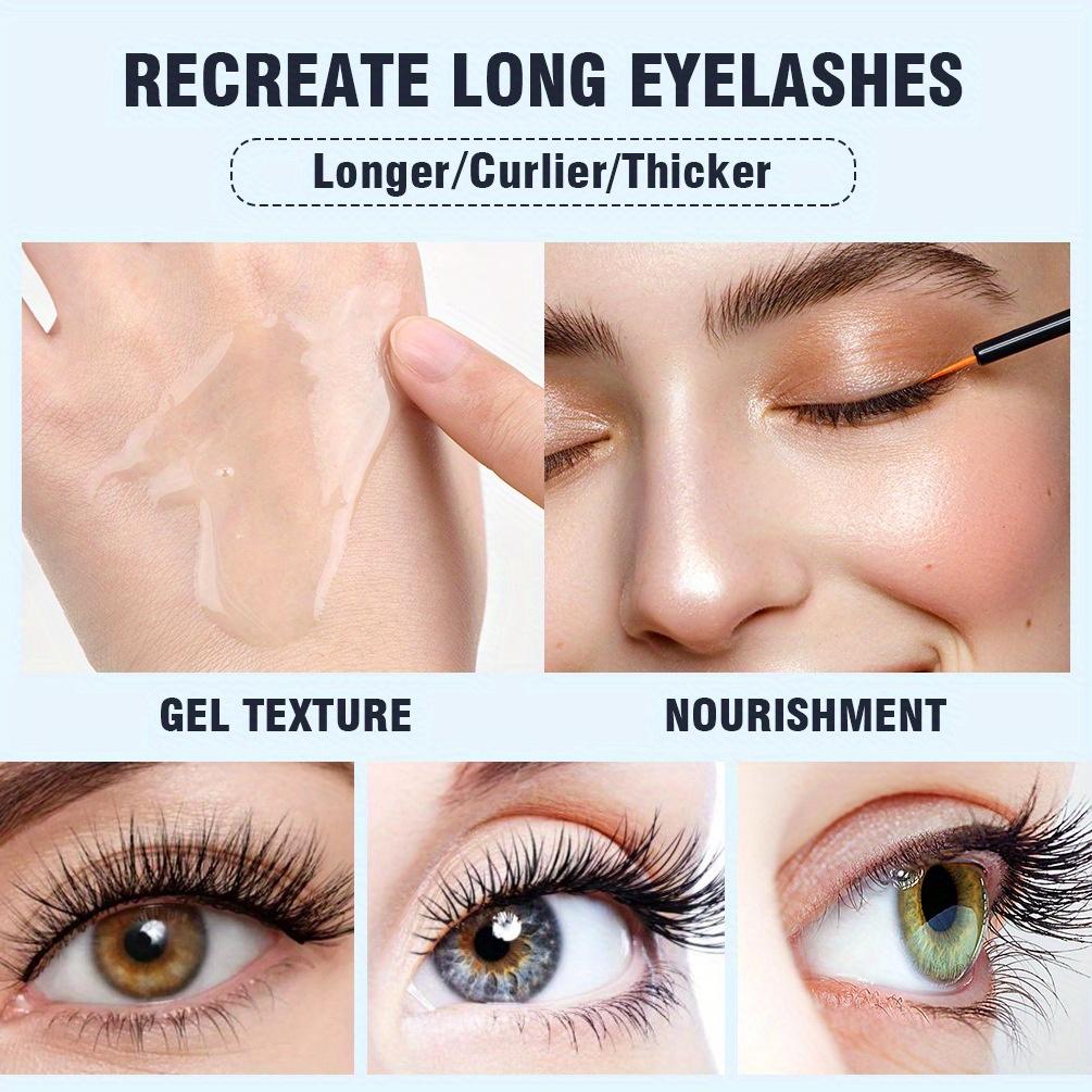Lengthening Eyelash Conditioner Eyelash Serum Natural Looking Dark Curly Eyelash Eyebrow Eyelash Conditioner Eyelash Care Liquid Eyelash Essence