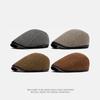 British Style Newsboy Cap Men's Beret Autumn Winter Warm Forward Cap