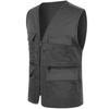 Men's Multi Pocket Travelers Fishing Photography Director Casual Vest Outdoor