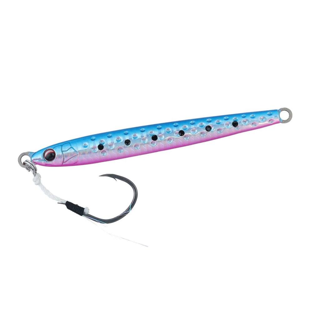 Daiwa Kovová jigová nástraha Shore Spartan Darting Jig 105g Bullpin Sardinka