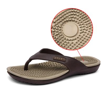 Klapki Masujące Gumowe Klapki dla Mężczyzn Buty Plażowe Wewnętrzne Domowe Dom Lato Codzienne Oddychające Lekkie