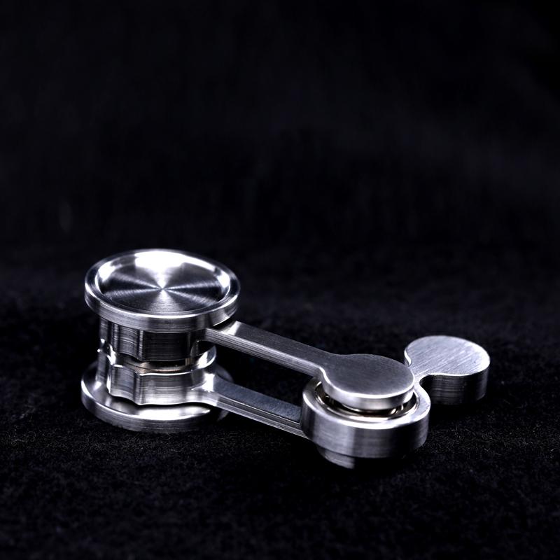 Stainless Steel Swinging Fingertip Gyroscope Pressure Resistant Folding Portable Edc Adult Decompression Toy Party Gift