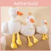 Cute Swan Plush Toy Crown Duck Doll Stuffed Animal Puppet Child Comfort Sleep Pillow