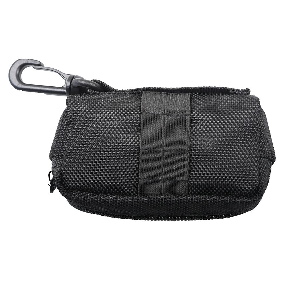 Golf Ball Waist Bag Golf Ball Carry Pouch Oxford Cloth Golf Ball Storage Bag for Golf Accessories