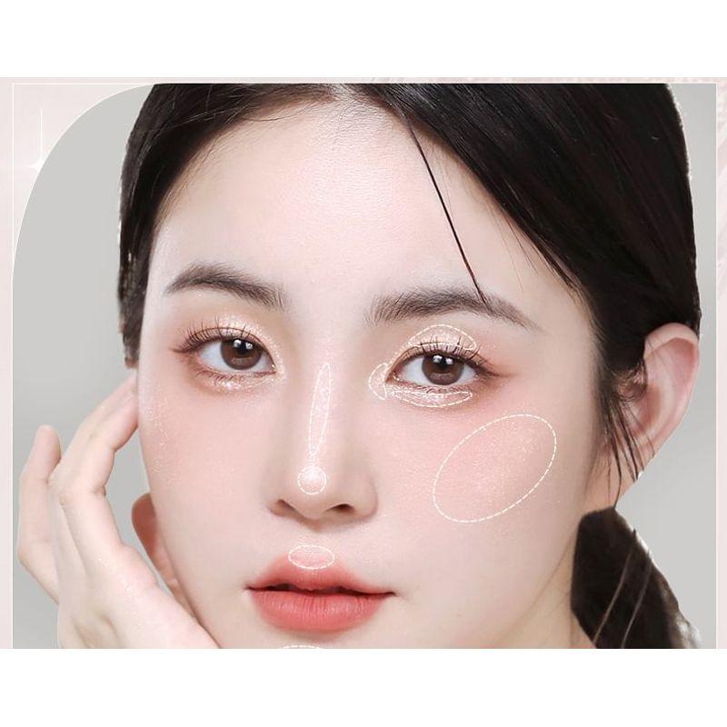 NOVO - Sparkling Monochrome Eyeshadow - 6 Colors