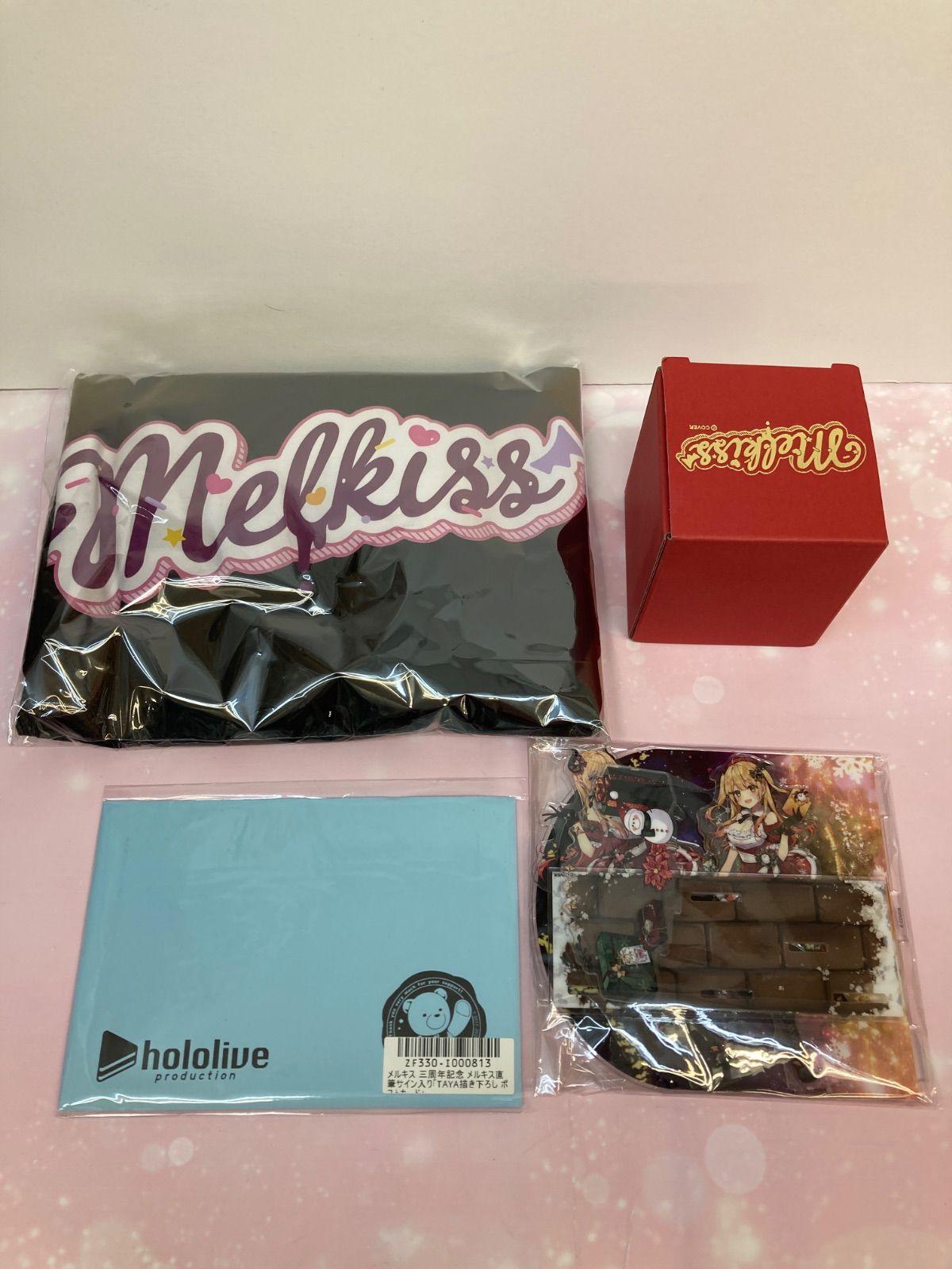 

[USED] Hololive 718-1499: Melkiss 3rd Anniversary Full Set (Black) Limited Edition with Bonus Handwritten by Hiro Store
