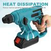 Multifunction ordless Electric Rotary Hammer 7500mAh Hammer Impact Drill Power Tool For Battery With LED 21V