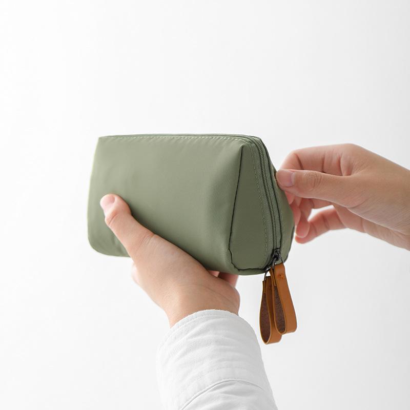 

Минималистичная косметичка для женщин, портативная мини-красная сумка, дорожная маленькая сумка для хранения косметики зелёный
