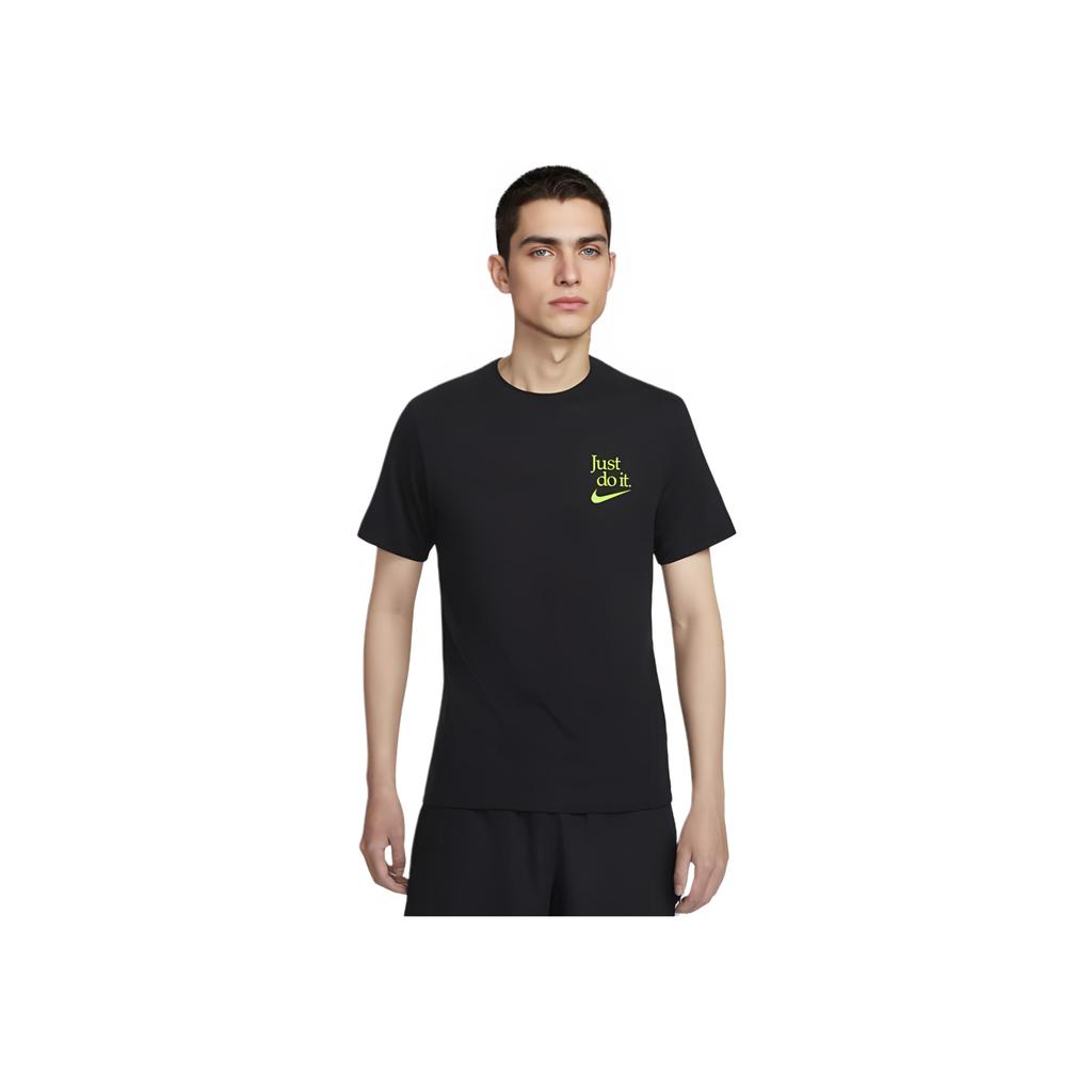 Nike Sportswear Soft And Comfortable Crew Neck Short Sleeve T-Shirt Men Tops Black HV9487010