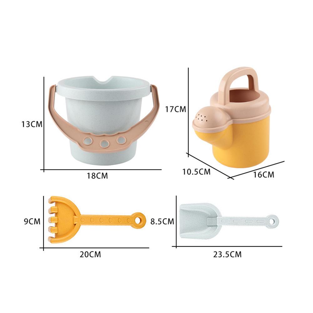 4/7ps Children Beach Play Sand Tools Premium ABS Sandbox Tools Zmrzlina Tvar Plážová herní sada Přenosná pro děti Děti pro zábavu