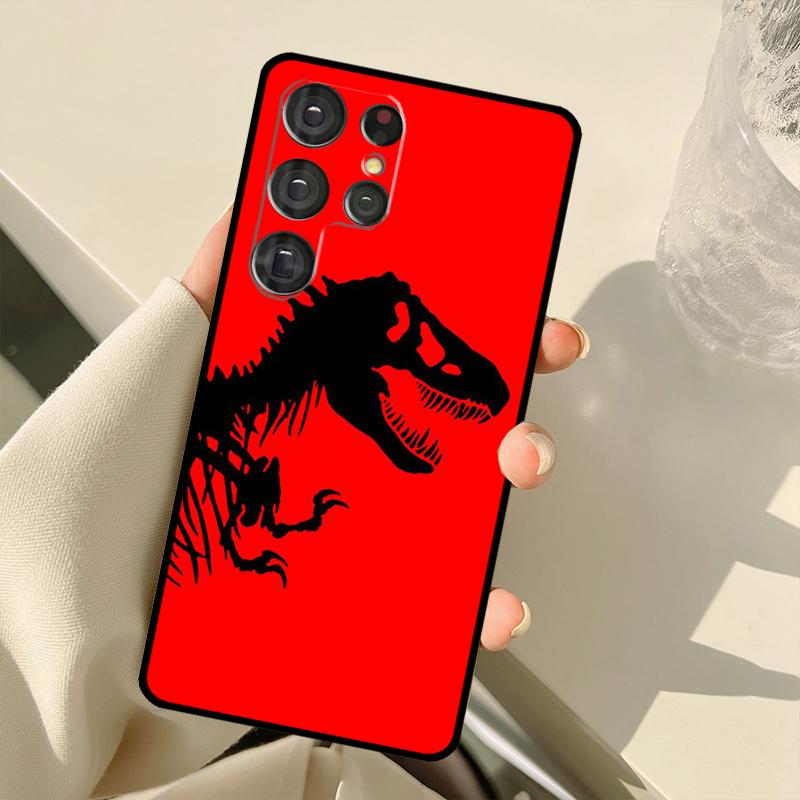 Jurassic Dinosaur Case For Samsung Galaxy S22 Ultra S21 S20 S24 S25 Ultra S9 S10 Plus S23 FE S25 FE Back Cover