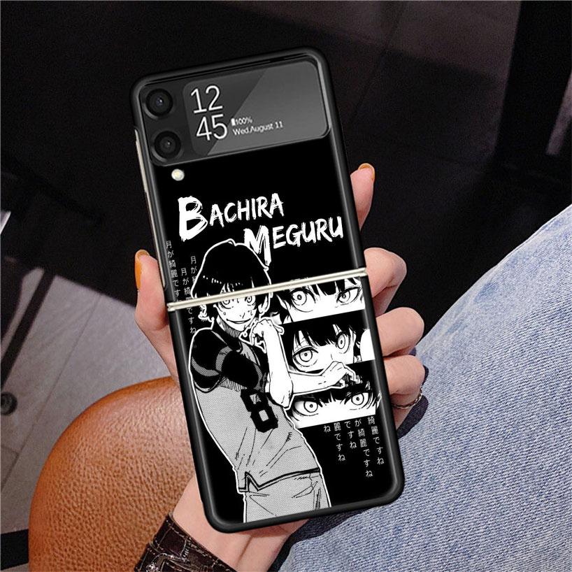 

Blue Lock Bachira Meguru Phone Case For Samsung Z Flip 7 6 5 4 3 Galaxy ZFlip7 ZFlip6 ZFlip5 ZFlip4 ZFlip3 5G Print Cover Samsung Z Flip 4