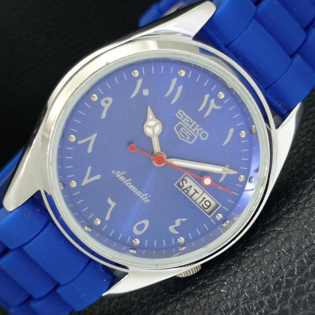 

КЛАССИЧЕСКИЕ ВОССТАНОВЛЕННЫЕ ЧАСЫ SEIKO 5 AUTOMATIC 6309A ЯПОНИЯ МУЖСКИЕ С СИНИМ ЦИФЕРБЛАТОМ a702464-5 R124-a702464