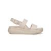 Women S Comfort Two Band Platform Sandal Ivory 8nt0476m9d