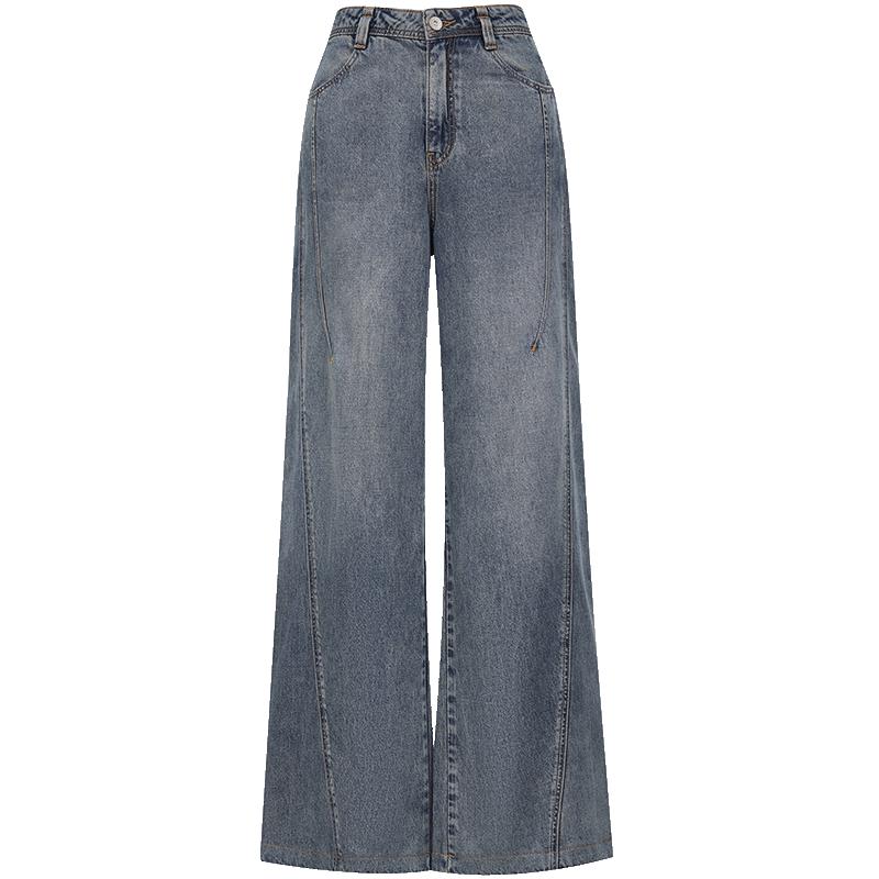 

ONLY Women s Relaxed Straight-Leg Jeans M