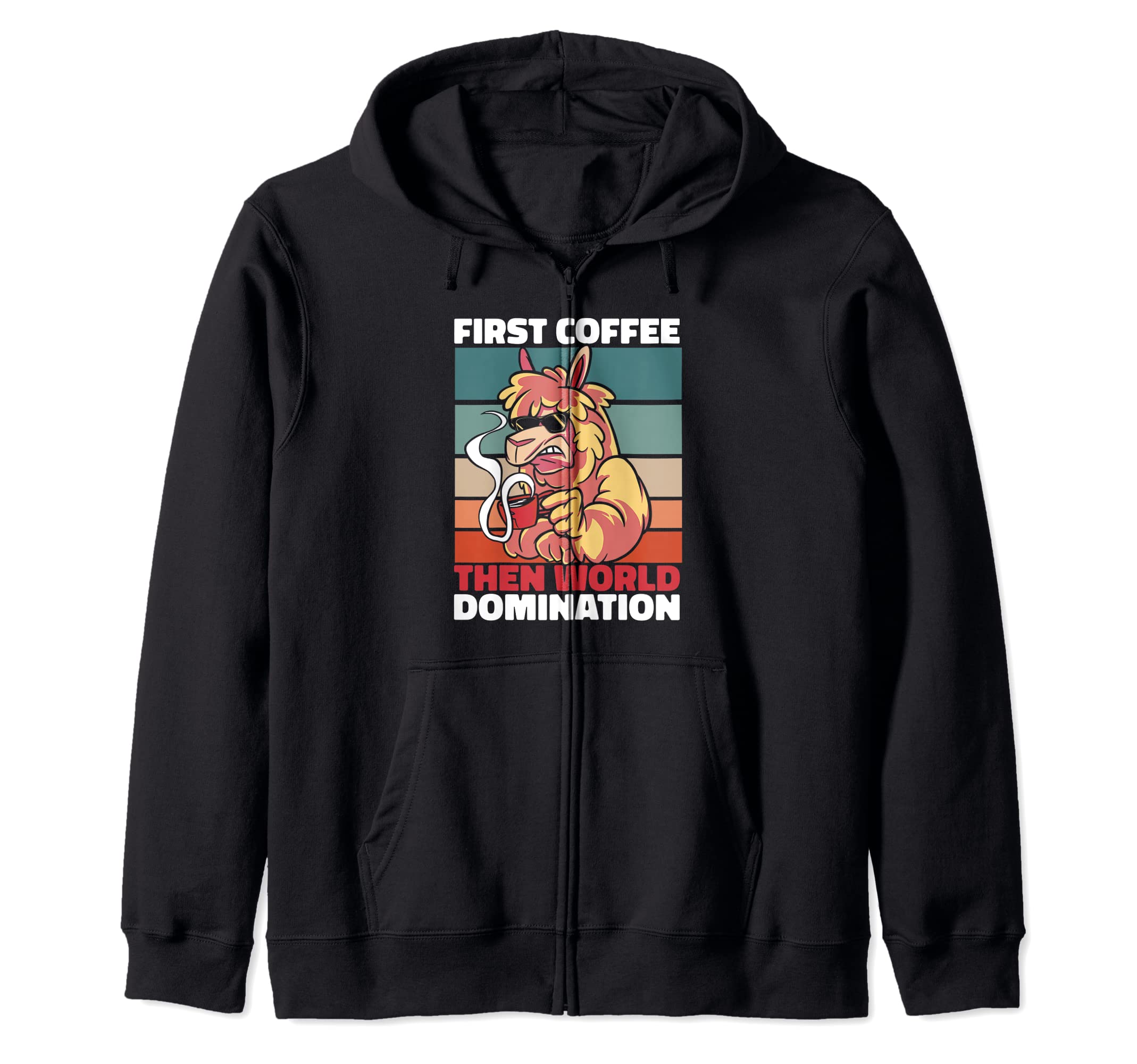 

Солнцезащитные очки Retro Alpaka Coffee Farmer Animal Vintage Alpaca Zip Hoodie