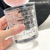 4pcs Set 8.5oz 250ml Wine Glasses Creative Design Brandy Mug Party Glassware for Cocktail Scotch Bourbon Household Whiskey Cups