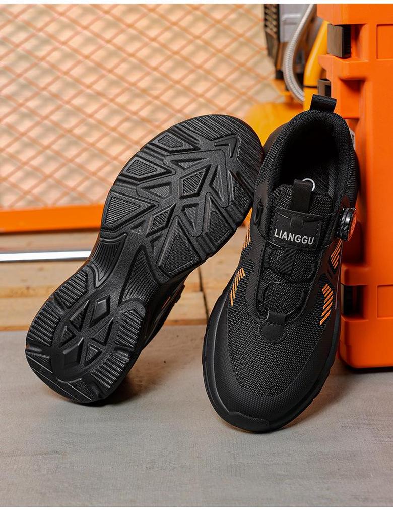 Çelik Burunlu Güvenlik Ayakkabıları - Ezilmeye Karşı, Delinmeye Karşı, Darbe Emici Hava Yastıklı Taban, File Tasarım ve Koruyucu Özellikler