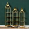 Wrought Iron Multi-Layer Floor-Standing Flower Pot & Storage Rack for Living Room, Bedroom, Balcony & Bathroom.