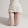 Seam Thigh High Sheer Stockings Retro Vertical Line Over Knee Socks Lolita Jk Party Cosplay Thin Transparent Long Stockings