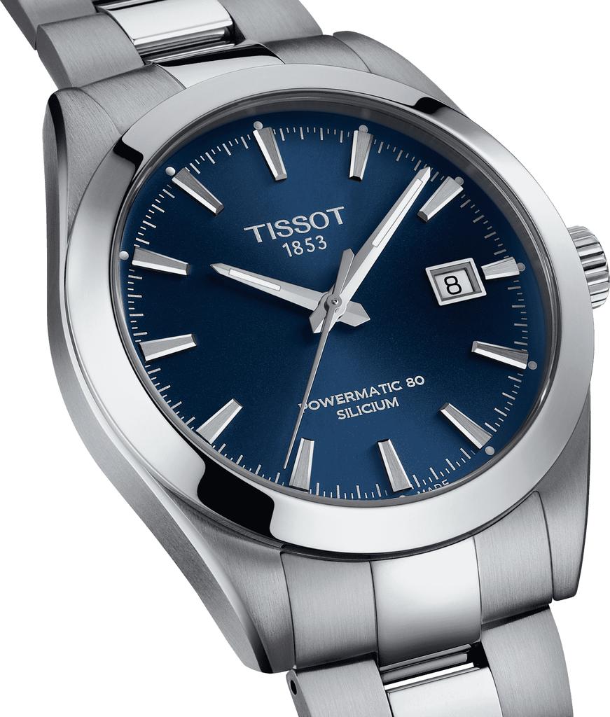 Tissot Edelstahl blaues Zifferblatt Herren Modeuhr T127.407.11.041.00