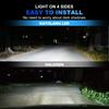 2Pcs LED Headlight Bulbs High Brightness IP68 Waterproof 10000LM 6000K White Light H7