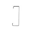 3 Sets Floating Shelf Tempered Glass Wall Storage Organizer Bathroom Toiletries Kitchen Seasonings Black